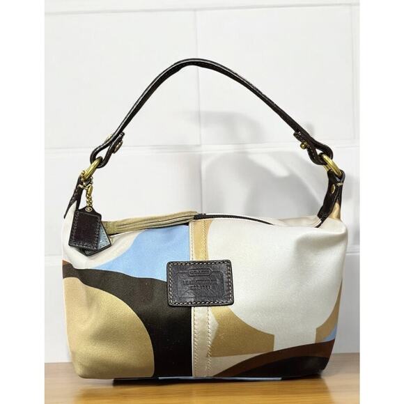 Y2K Coach Madison Op Art Demi Bag - Picture 1 of 12